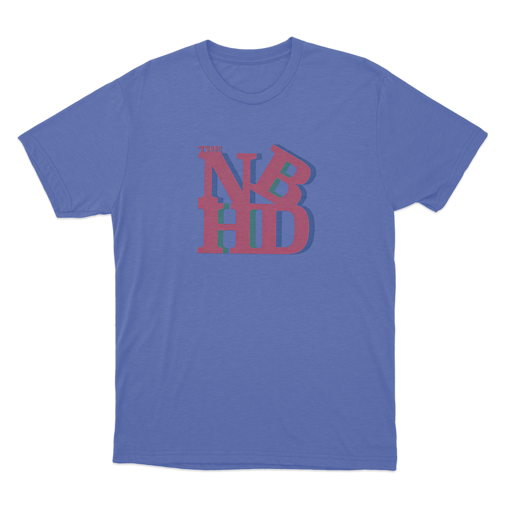 The NBHD Unisex T Shirt Blue The NBHD Unisex T Shirt Blue