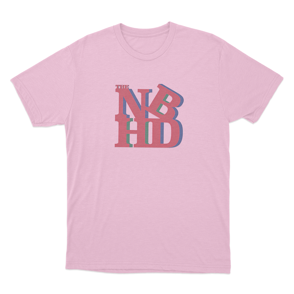 The NBHD Unisex T Shirt Pink The NBHD Unisex T Shirt Pink