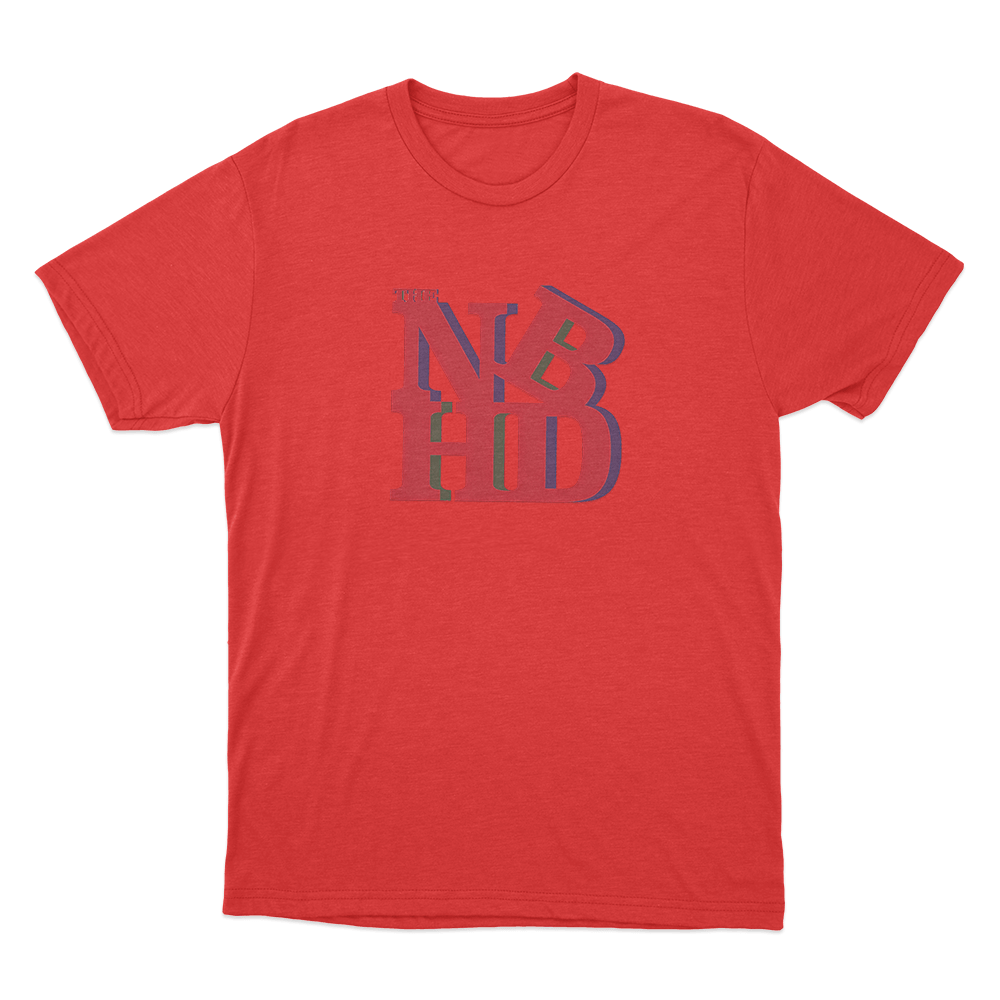The NBHD Unisex T Shirt Red The NBHD Unisex T Shirt Red