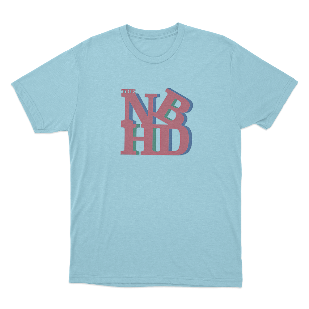 The NBHD Unisex T Shirt Sky Blue The NBHD Unisex T Shirt Sky Blue