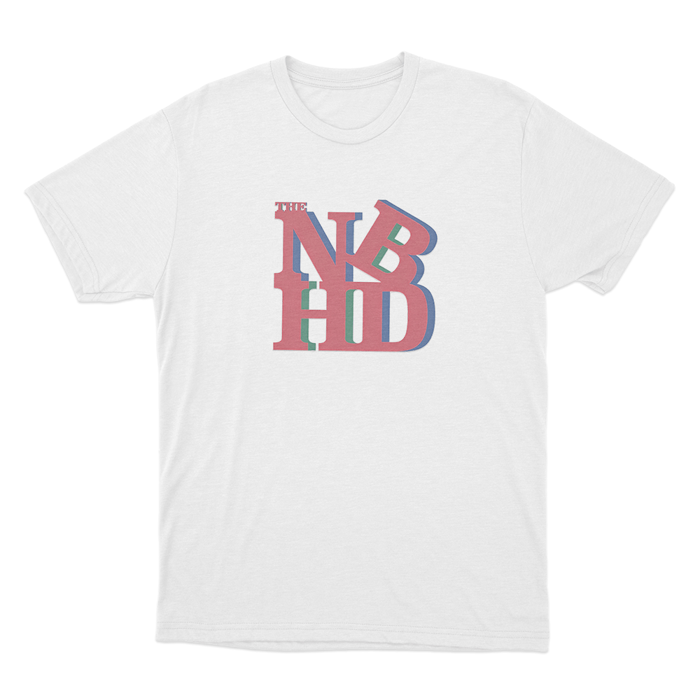 The NBHD Unisex T Shirt White The NBHD Unisex T Shirt White