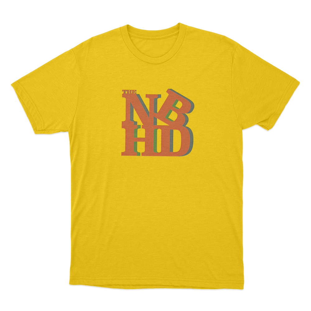 The NBHD Unisex T Shirt Yellow The NBHD Unisex T Shirt Yellow