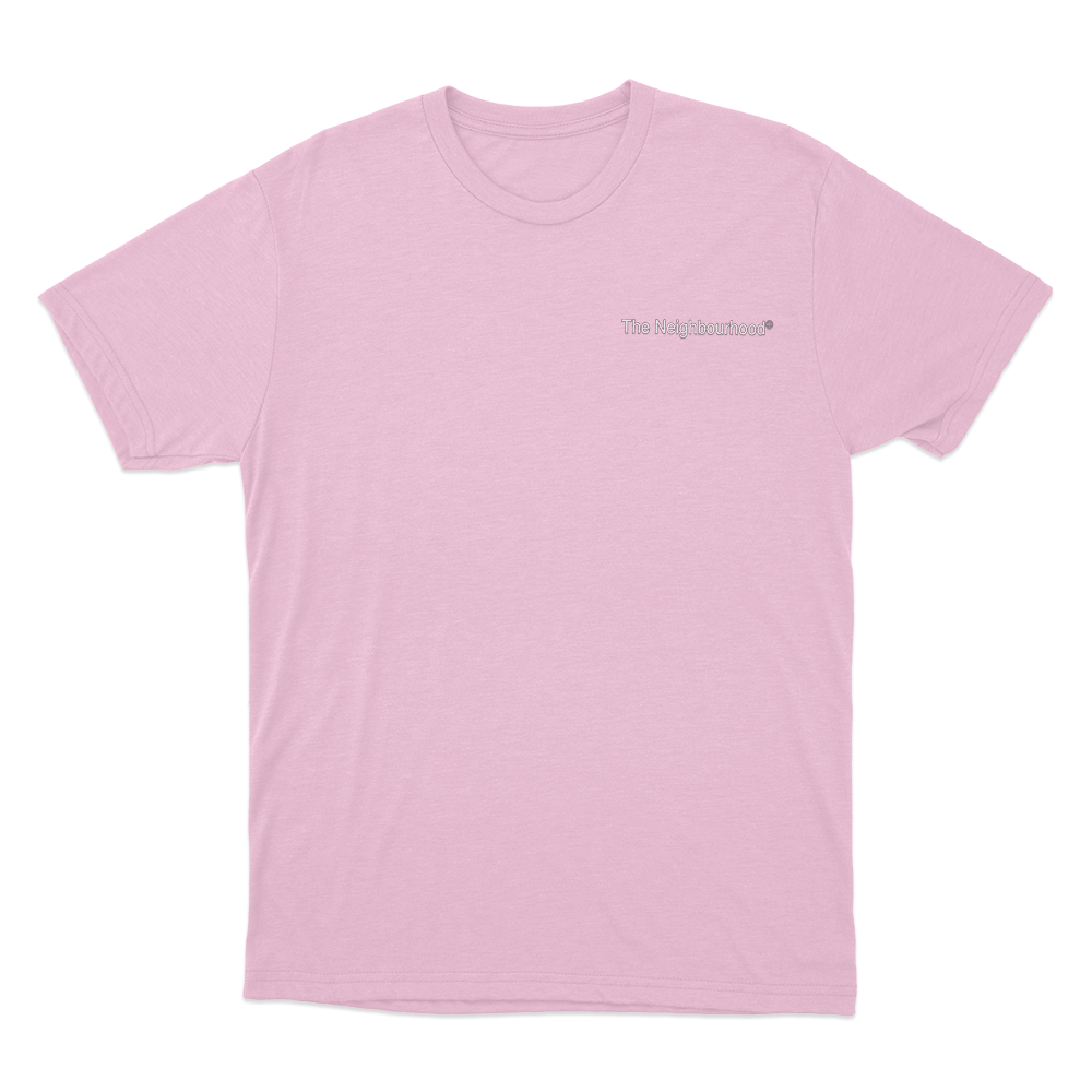 The Neighbourhood Logo Unisex T Shirt Pink The Neighbourhood Logo Unisex T Shirt Pink 1