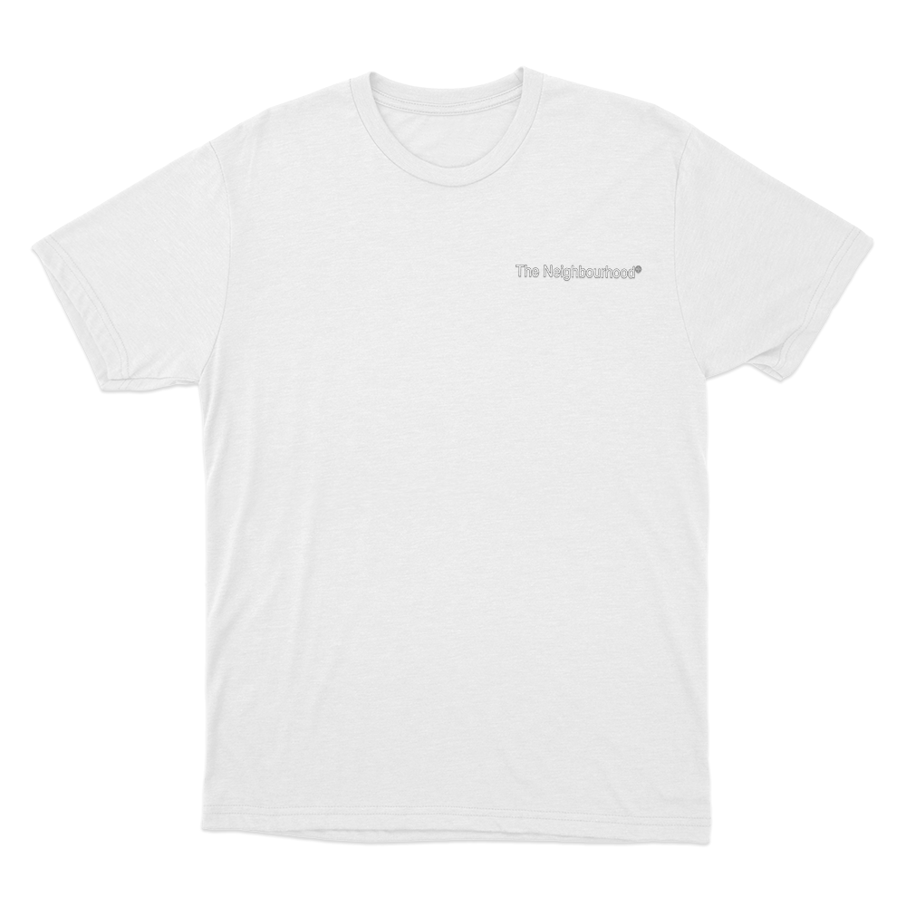 The Neighbourhood Logo Unisex T Shirt White The Neighbourhood Logo Unisex T Shirt White 1