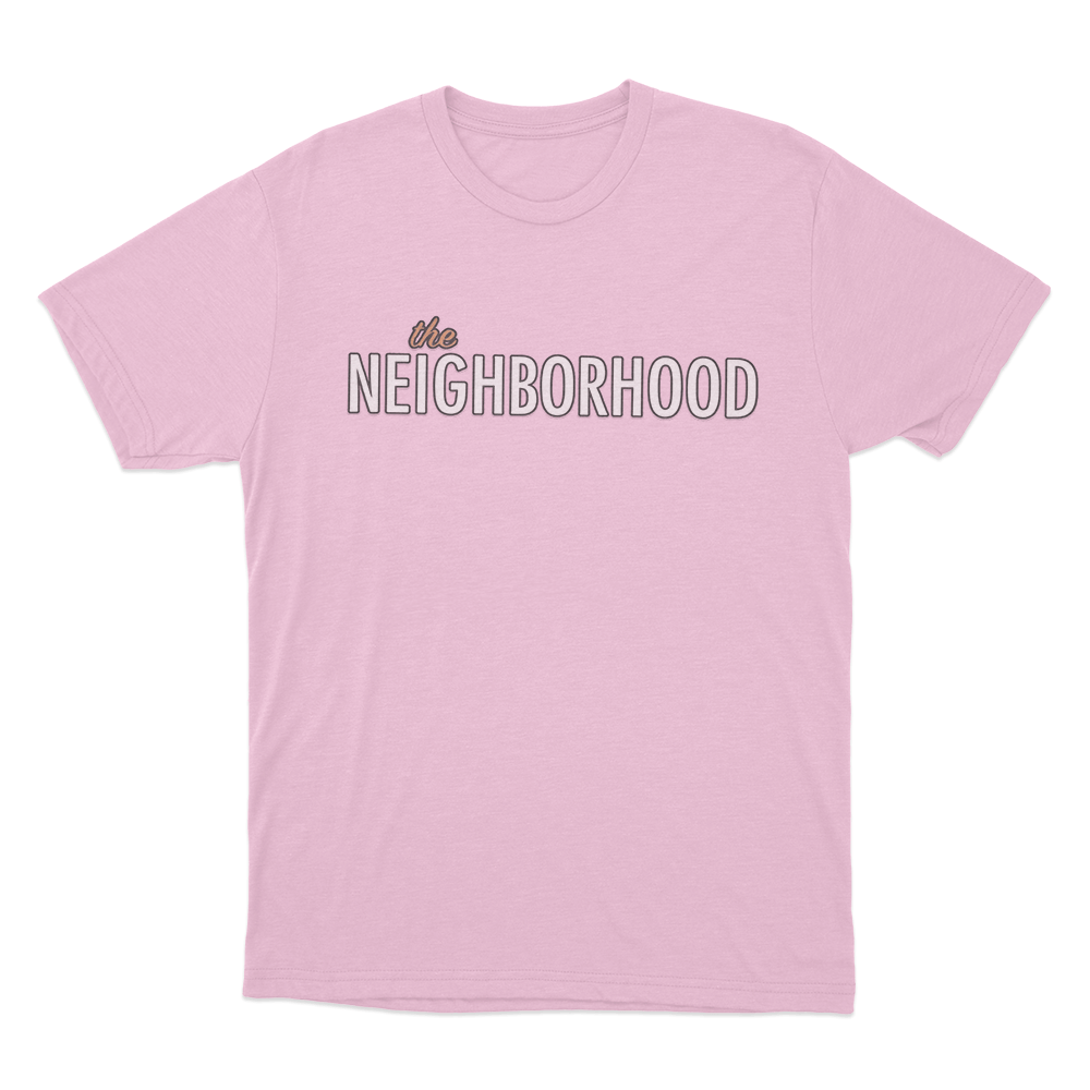 The Neighbourhood Unisex T Shirt Pink The Neighbourhood Unisex T Shirt Pink