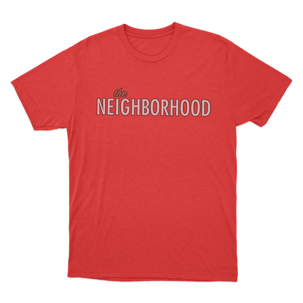 The Neighbourhood Unisex T Shirt Red The Neighbourhood Unisex T Shirt Red