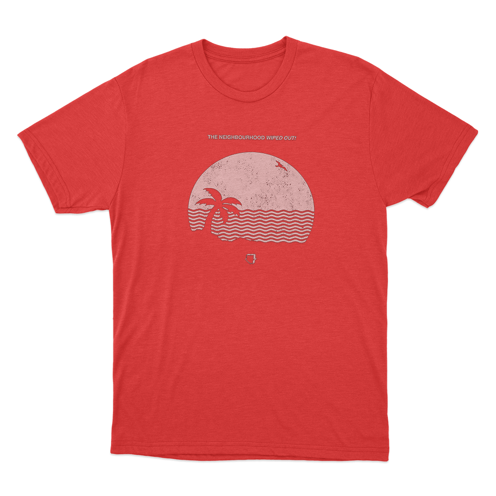 Wiped Out Unisex T Shirt Red Wiped Out Unisex T Shirt Red