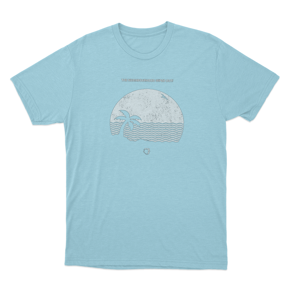 Wiped Out Unisex T Shirt Sky Blue Wiped Out Unisex T Shirt Sky Blue