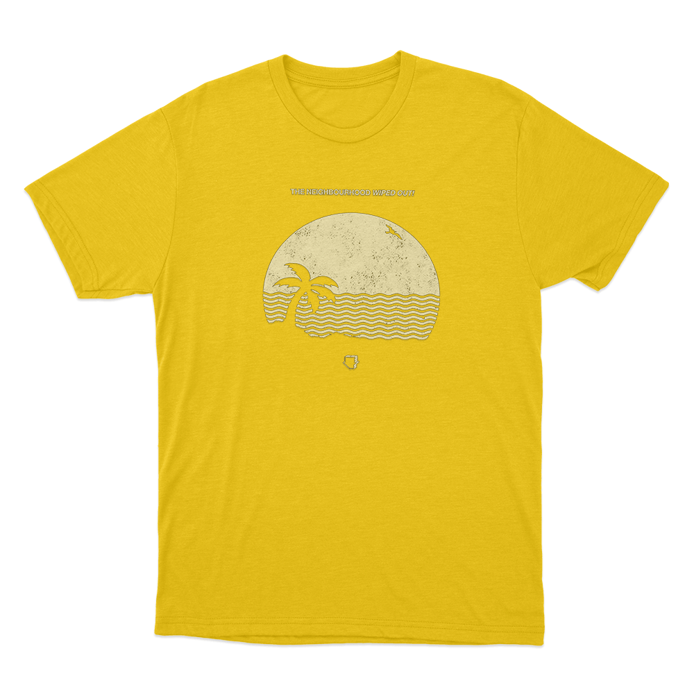 Wiped Out Unisex T Shirt Yellow Wiped Out Unisex T Shirt Yellow